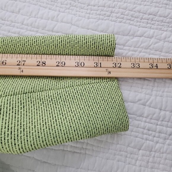 Kasper Separates Blazer Women's 14P Chartreuse Performance 4 Button EUC Workwear - Picture 11 of 15